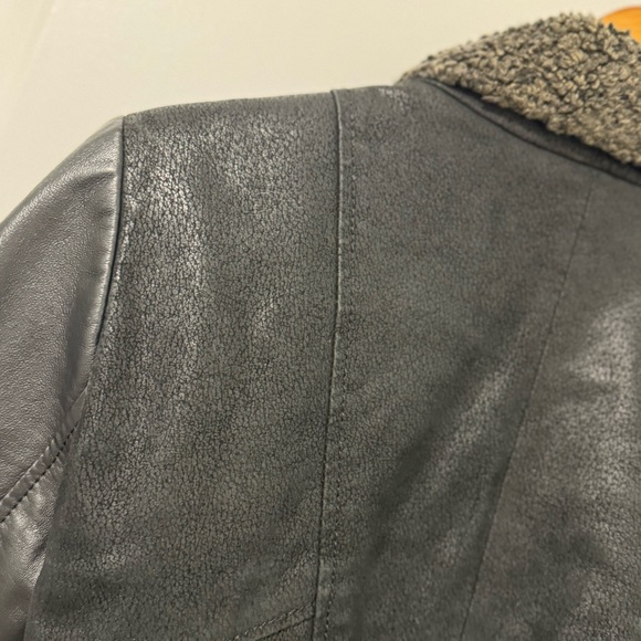 Blink (by Danier Leather) Vintage Leather Jacket - Black - Picture 10 of 13